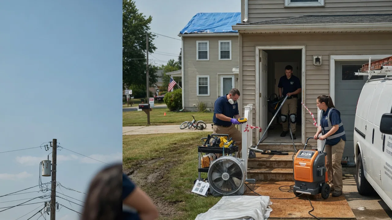Water Damage Repair in Hoskinston, KY near me